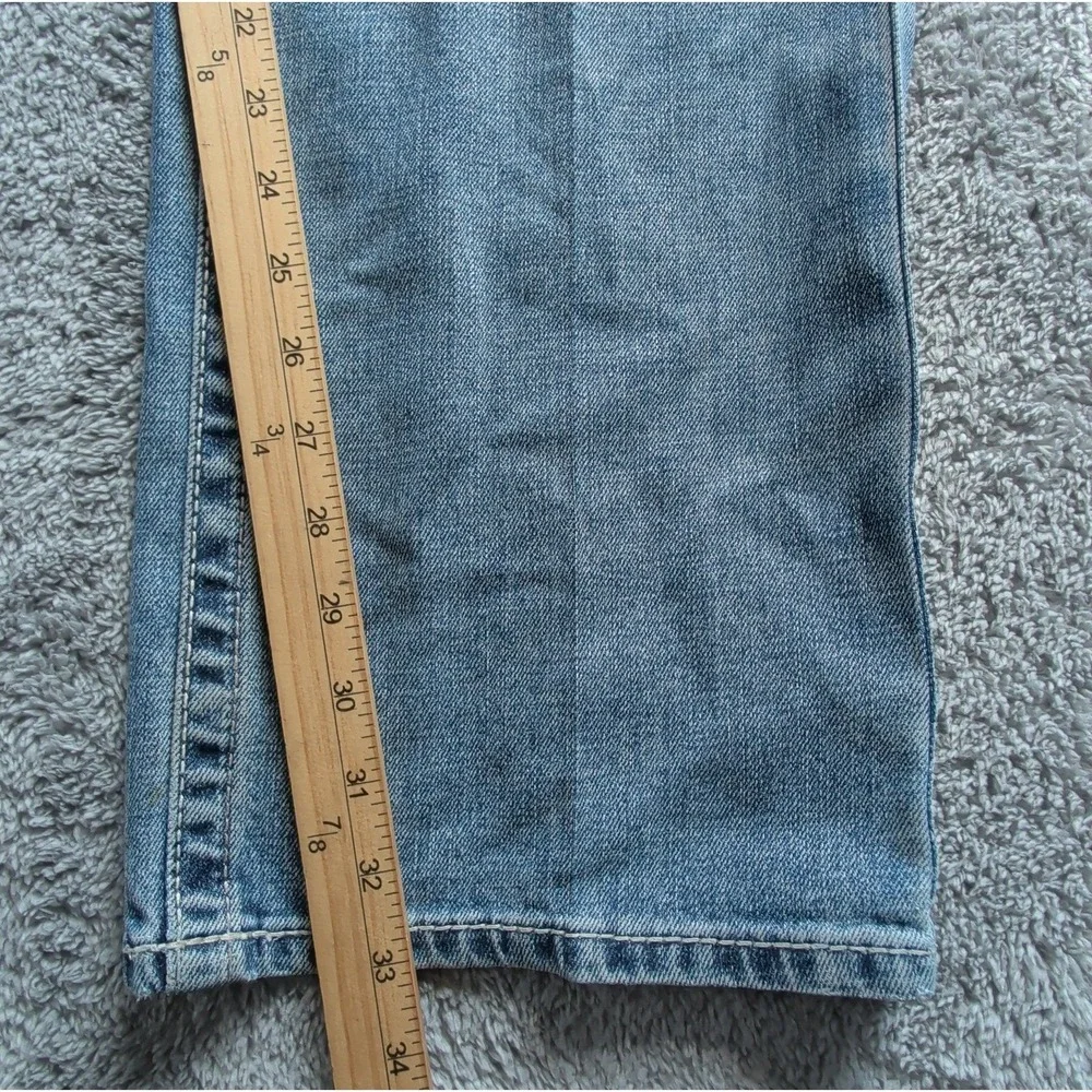 Ariat M7 Slim Fit Straight Leg Jean Mens 38x32 Light Wash Western Denim Workwear